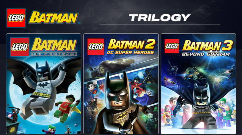 Steam: Trilogía Lego Batman 1, 2, y 3