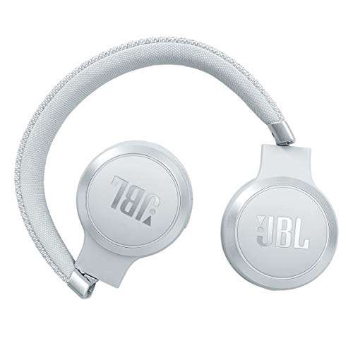 Amazon: JBL - Audifonos "Live 460NC" - Tecnologia TalkThru & Ambient Aware - Hasta 50 Horas - Blanco