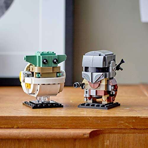 Amazon: LEGO Kit de construcción BrickHeadz Star Wars 75317 El Mandaloriano y el Niño (295 Piezas)