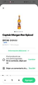 Rappi [chedraui]: Capitán Morgan Spiced
