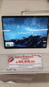 Office Depot Surface PRO X - Pagando con KUESKI queda en $11,135.20 y pantalla de 32" de regalo