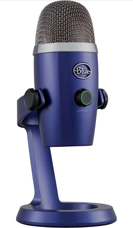 Amazon: Blue Yeti Nano Premium Micrófono de condensador USB para Grabación, Streaming, Gaming, Podcasts, PC y Mac