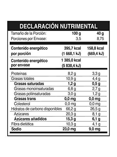 Amazon: Granvita, Granola orgánica con manzana, canela y pasas - 350 g | envío gratis con Prime