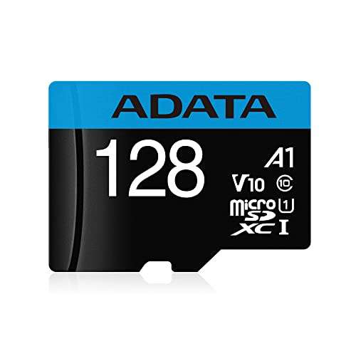 Amazon: Adata memoria micro SD 128 gb con adaptador