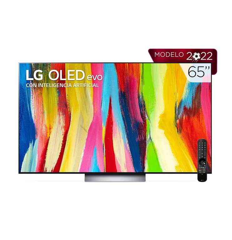 Liverpool: Pantalla LG OLED SMART TV de 65 pulgadas 4K/Dolby Atmos OLED65C2PSA