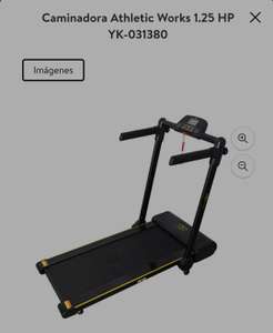 Bodega Aurrera: Caminadora Athletic Works 1.25 HP YK-031380