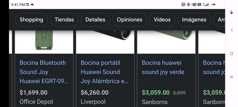 Office Depot: Bocina Bluetooth Huawei Sound Joy