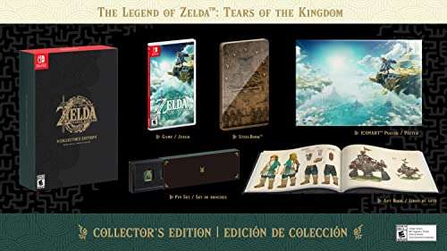 Amazon: Legend Of Zelda Tears Of The Kingdom Collector’s Edition