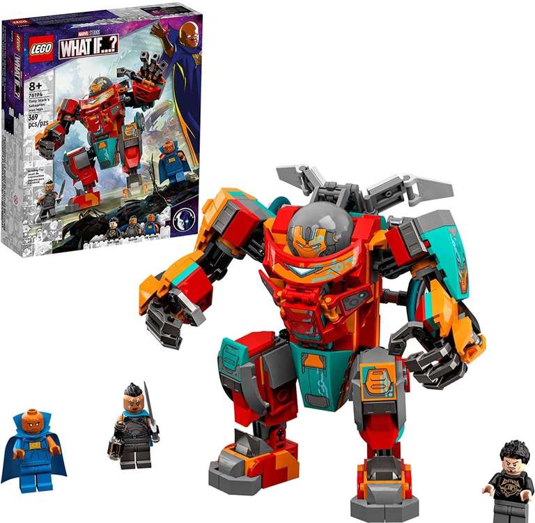 AMAZON: LEGO Kit 76194 Iron Man Sakaariano de Tony Stark (369 Piezas)