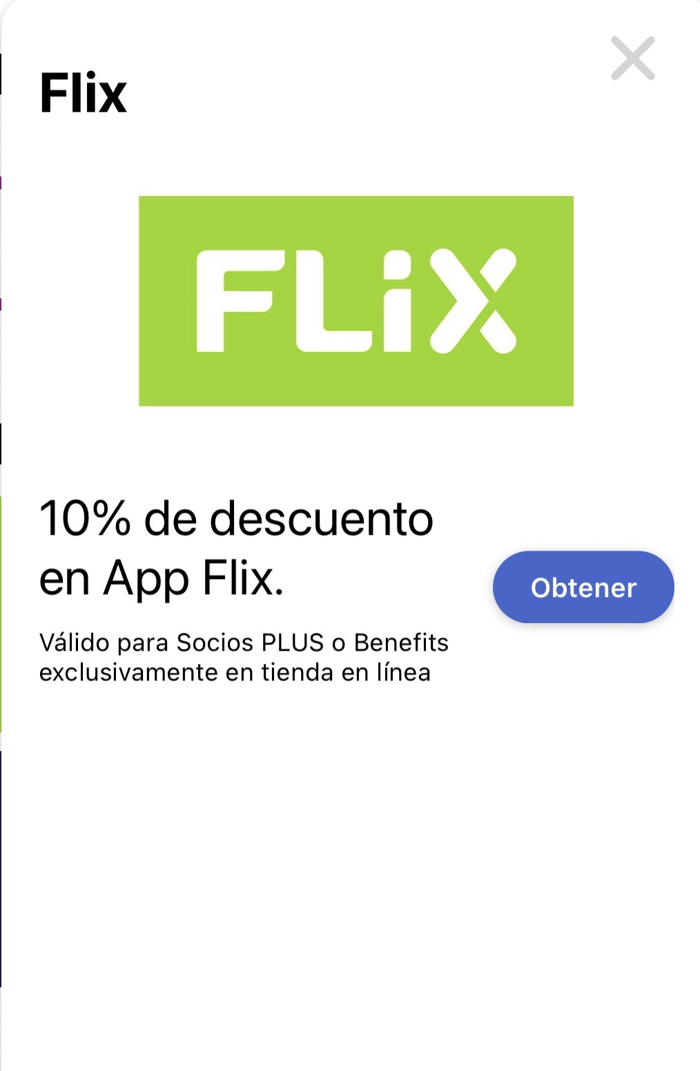 Sam’s benefits: Flix bus 10%