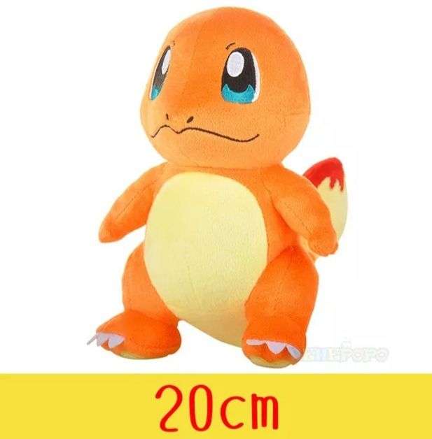 AliExpress: Pokémon Charmander Peluche 20cm.