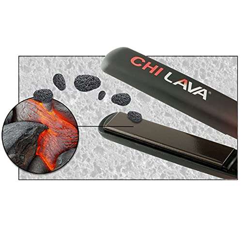 Amazon: CHI Lava Infused Ceramic 1" Straightening Hairstyling Iron, 1
