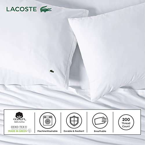 Amazon: Oferta sábanas 100% algodón marca Lacoste