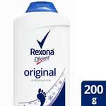 Amazon: Rexona Efficient Desodorante Original para Pies en Talco Combate el Mal Olor 200 g (Planea y Ahorra)
