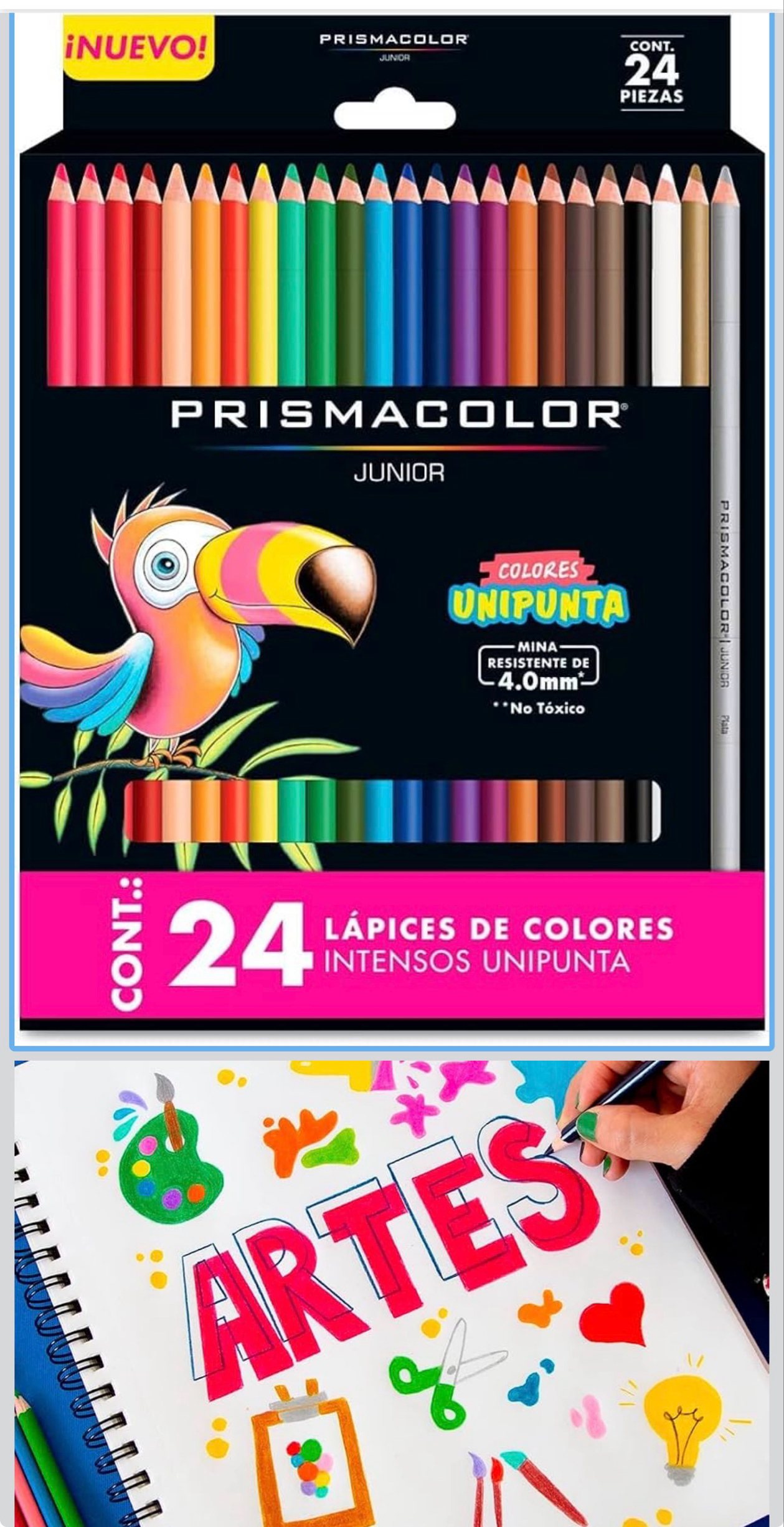 Amazon: Colores prismacolor para el comienzo a clases