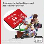 Amazon: SanDisk 128GB microSDXC UHS-I card for Nintendo Switch - SDSQXBO-128G-AWCZA