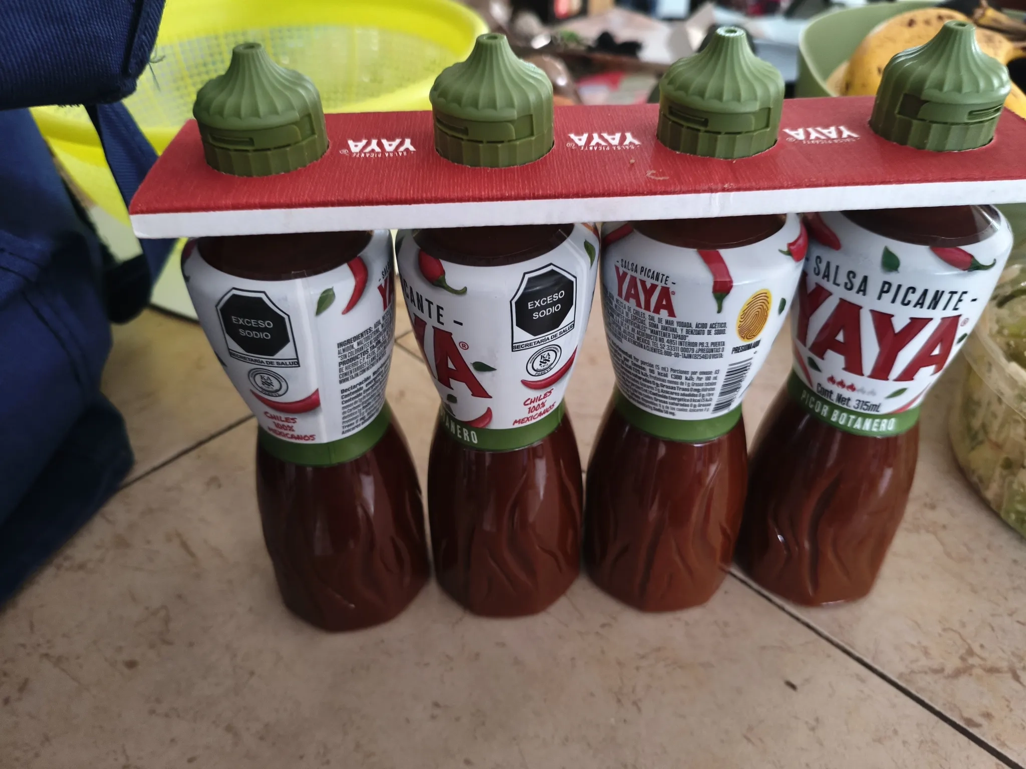 Costco Coapa: 4 Salsas botaneras marca Yaya de 315ml c/u