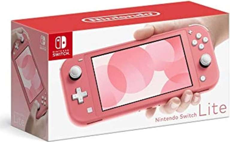 Amazon - Nintendo Switch Lite - Edición Estándar - Rosa Coral - Standard Edition