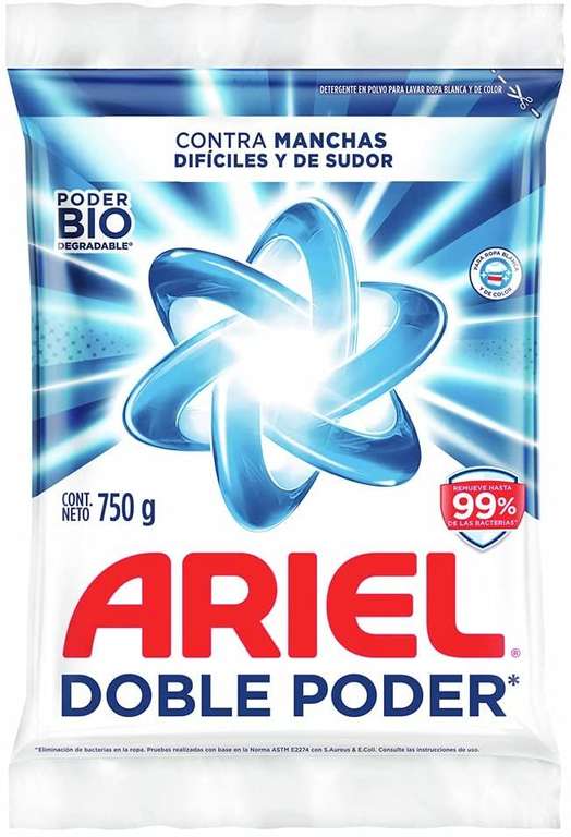 Ariel Aroma Original Detergente En Polvo 750 g