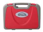 Amazon: APOLLO TOOLS DT0773 - Juego de herramientas para el hogar de 135 pzs con potente destornillador inalámbrico de iones de litio, rojo