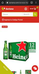 Soriana: 24 Pack Heineken Botella 355 ml