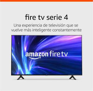 Amazon: Televisión inteligente Amazon Fire TV Serie 4 de 50” en 4K UHD