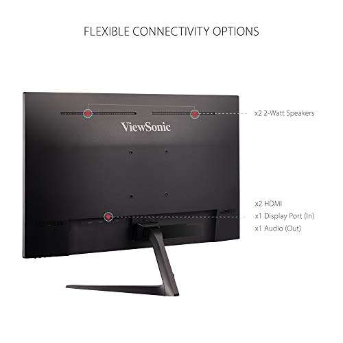 Amazon: Viewsonic Omni VX2718-P-MHD Monitor de Juegos de 27 Pulgadas 1080p 1ms 165Hz