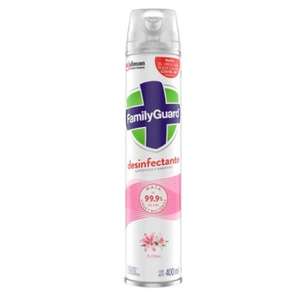Farmacias Benavides: Desinfectante en aerosol Family Guard 400ml 2 × $80