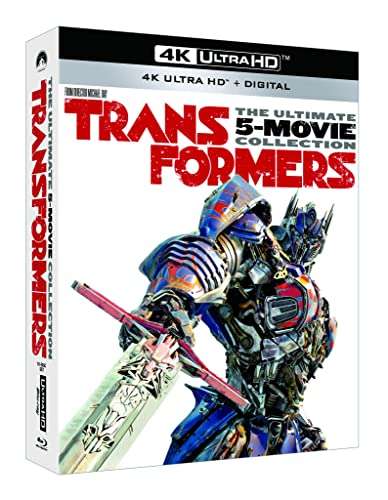 Amazon: 4K UHD Transformers: Ultimate 5 Movie Collection [Blu-Ray]