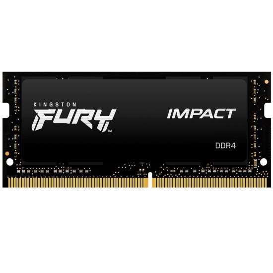 CyberPuerta: Memoria RAM Kingston FURY Impact DDR4, 3200MHz, 16GB, Non-ECC, CL20, SO-DIMM, XMP