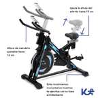 Somos Reyes: Bicicleta Spinning Fitness Estatica Uso Rudo 13 kg JS2005 DESCUENTO