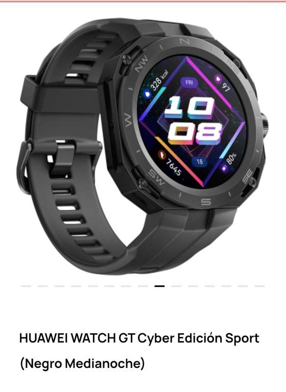 Huawei: Smart watch Huawei GT3 cyber edition