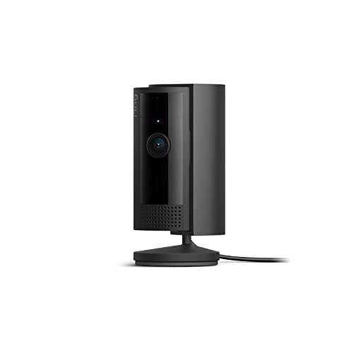 Amazon: Nueva Ring Indoor Cam (2.ª generación) | Video HD de 1080p, visión nocturna a color, (modelo de 2023) | Negro | Oferta Prime