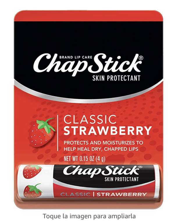 Amazon: Chapstick Fresa. 4 grs.