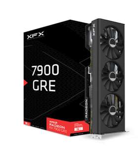 Amazon: XFX Radeon RX 7900GRE Tarjeta gráfica para Juegos con GDDR6 de 16 GB, AMD RDNA 3 RX-79GMERCB9 | Leer descripción