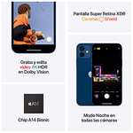 Amazon - Apple iPhone 12 Mini, 64GB, Negro (Reacondicionado - aceptable)