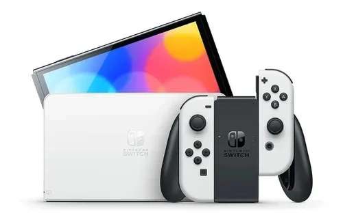 Mercado Libre: Nintendo Switch Oled 64gb Standard Color Blanco Y Negro con HSBC, Santander o Citibanamex