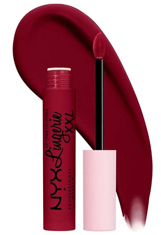 Amazon: Nyx Professional Makeup Lip lingerie xxl varios tonos- envío gratis prime