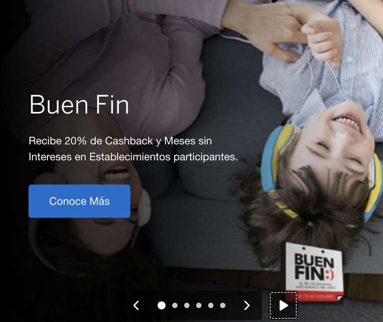 American Express Buen Fin 2023: 20% de cashback y msi en establecimientos  participantes 