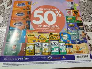 Farmacia Yza: 2da pieza hasta 50% de descuento formulas infantiles, leches en polvo y pañales infantiles - Mérida