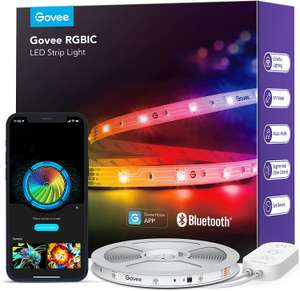Amazon: Govee RGBIC Tira de Luces LED Bluetooth 5M