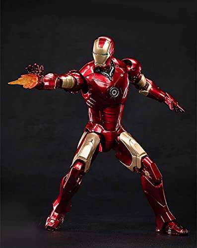 Amazon: FIGLot ZD Toys Marvel Iron Man Mark 3 Mark III Figura de acción de 7"