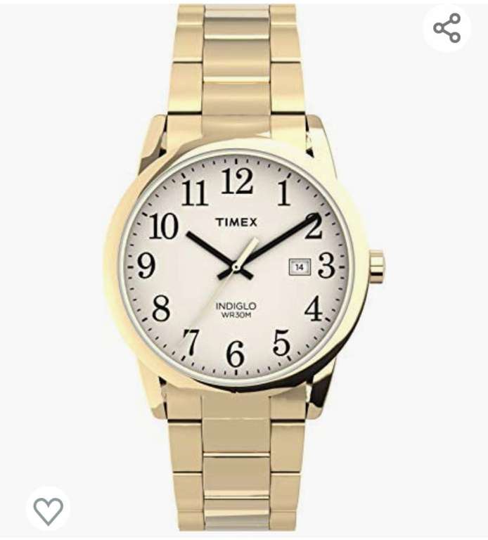 Amazon: Reloj Timex Easy Reader 38mm