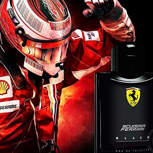 Amazon Ferrari Spray Scuderia Black para hombre 4.2 onzas