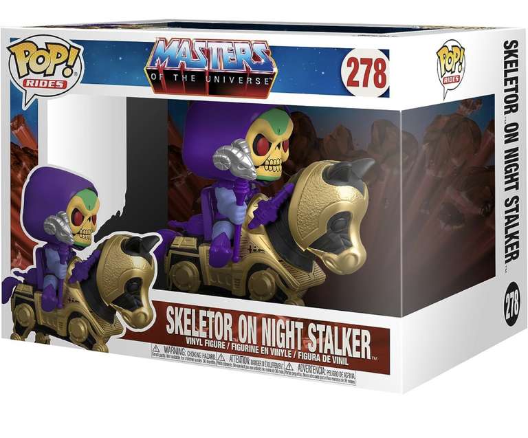 Amazon: Funko Pop! Rides: Masters of The Universe - Skeletor with Night Stalker