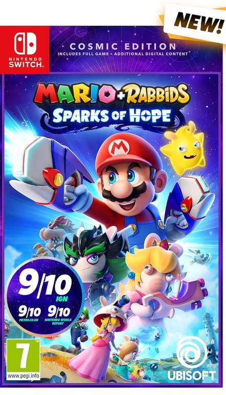 Amazon: Mario + Rabbids Sparks Of Hope Cosmic Edition Nintendo Switch