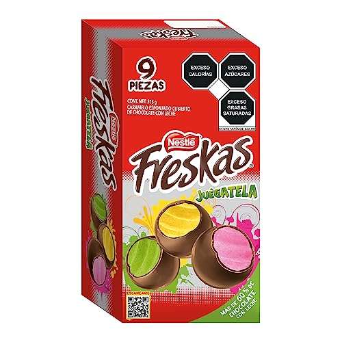 Amazon Chocolates Nestlé - Chocolate Freskas, 9 piezas 35g c/u