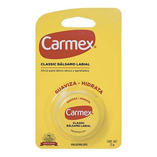 Amazon: Carmex Bálsamo Labial, Tarro 7.5 g, Original (min. 2)