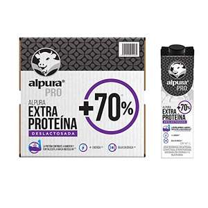Amazon: Leche Alpura Extra Proteína/baja en grasa 1 Lt - Caja 12 Pzas