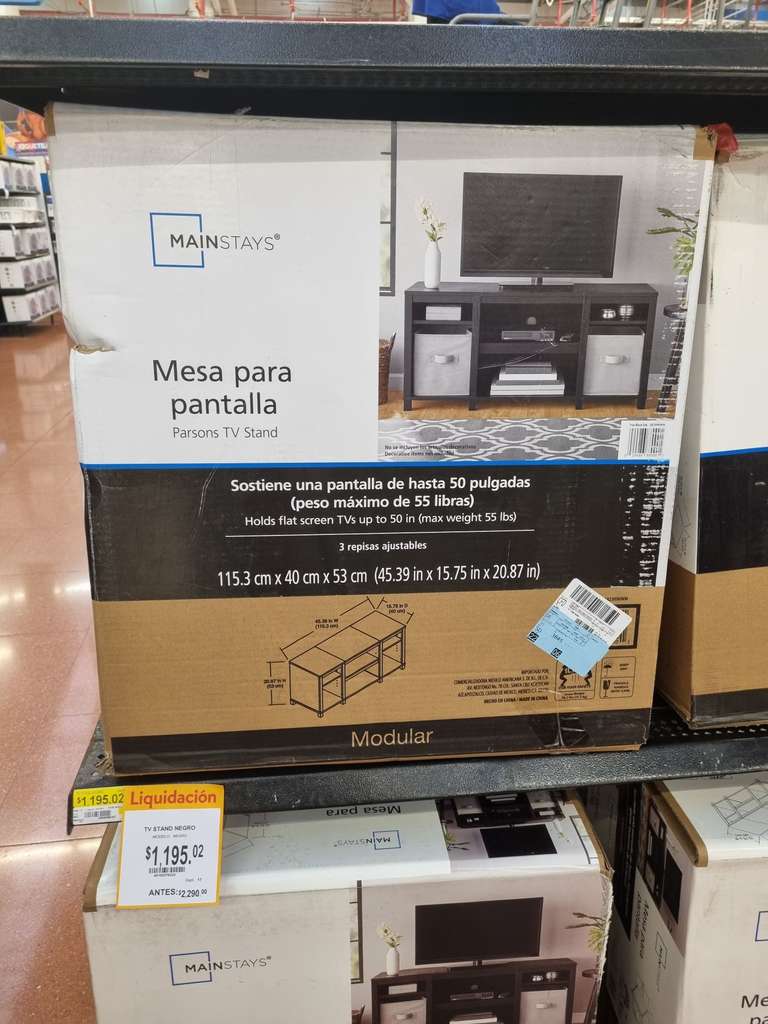 Walmart: Mueble para TV